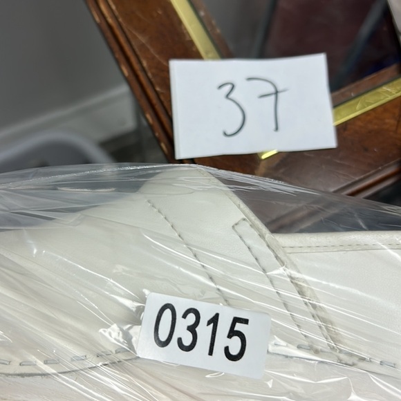 DANSKO Nursecore Minimalist Distressed WHITE Leather CLOGS Mules Sz 39 - Picture 15 of 15